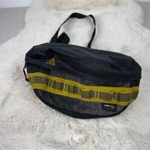 Cordura Black and Yellow Men's Belt‎ Bag